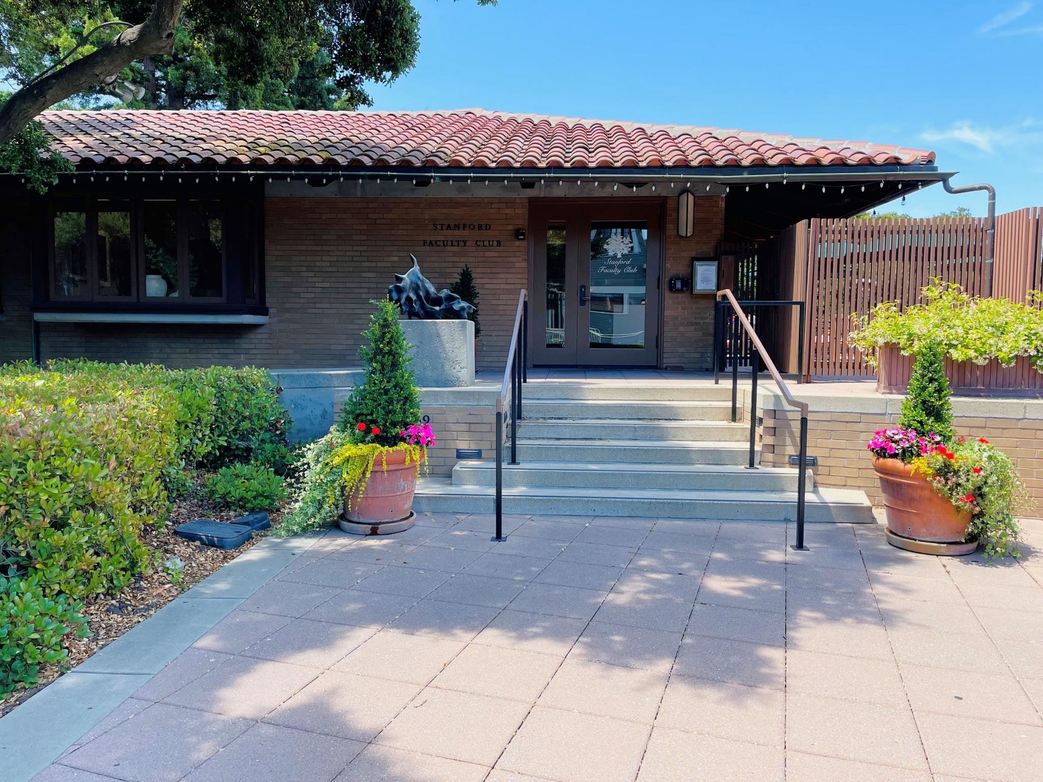 The Stanford Faculty Club, host venue of the AI Healthcare Conference